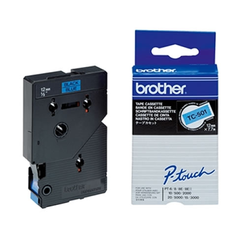 Fita Grav. Orig. Brother 9mm Ciano/Preto