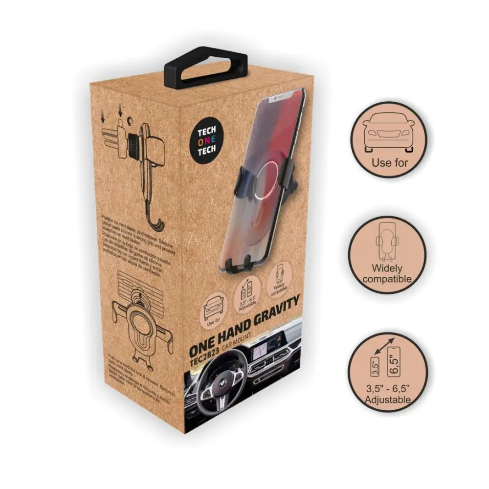 Suporte Universal de Telemóvel para Carro - Sistema Gravity