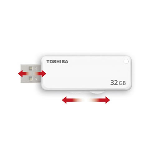 Pen Drive Toshiba Yamabiko 32Gb USB 2.0 Branca