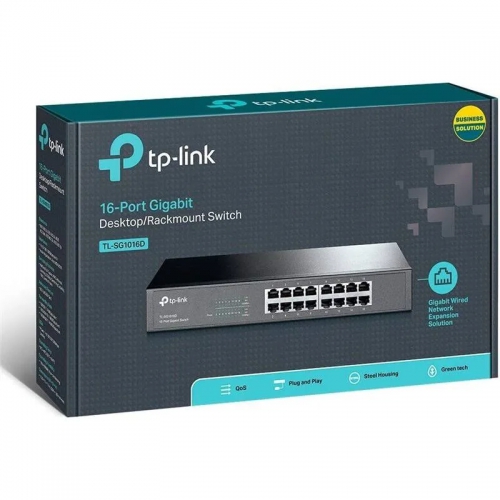 Switch de Rede TP-Link TL-SG1016D 16 portas