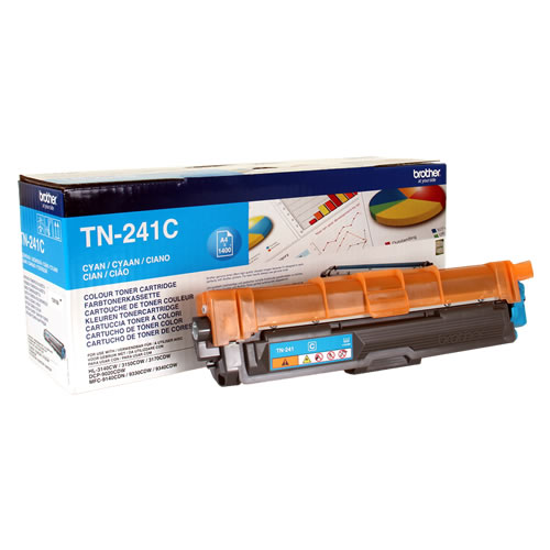 Toner Original Brother TN-241 Ciano