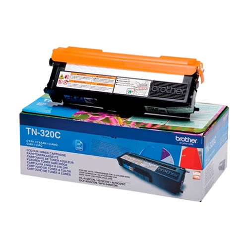Toner Original Brother TN-320 Ciano
