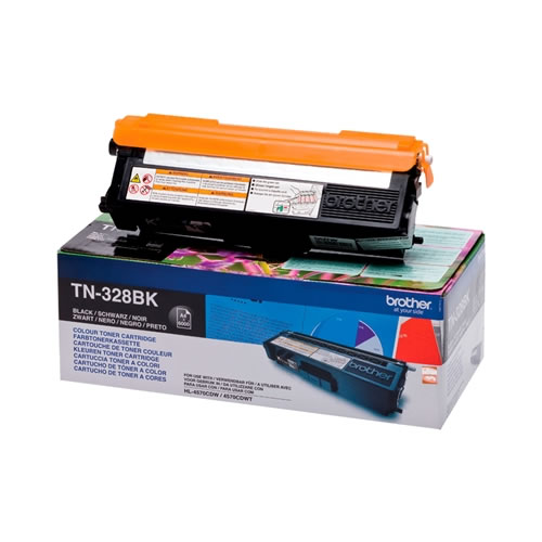 Toner Original Brother TN-328 Alta Cap. Preto