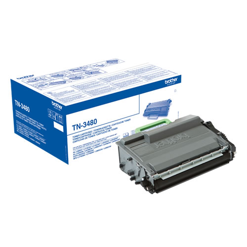 Toner Original Brother TN-3480 Preto