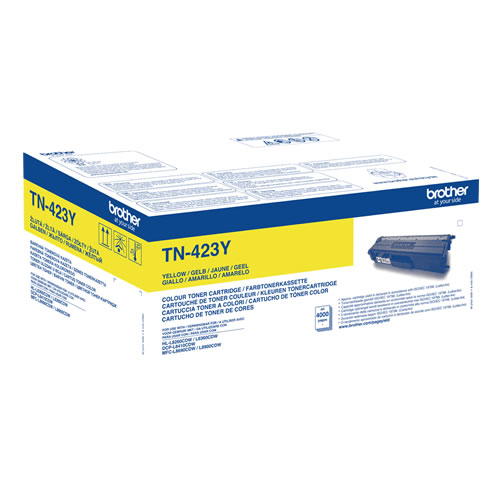 Toner Original Brother TN-423 Amarelo