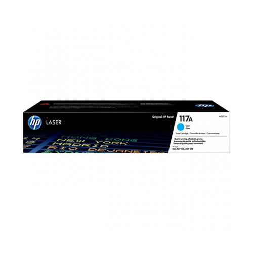 Toner Original HP 117A Ciano