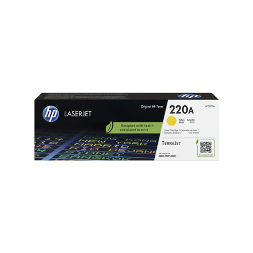 Toner Original HP 220A Amarelo