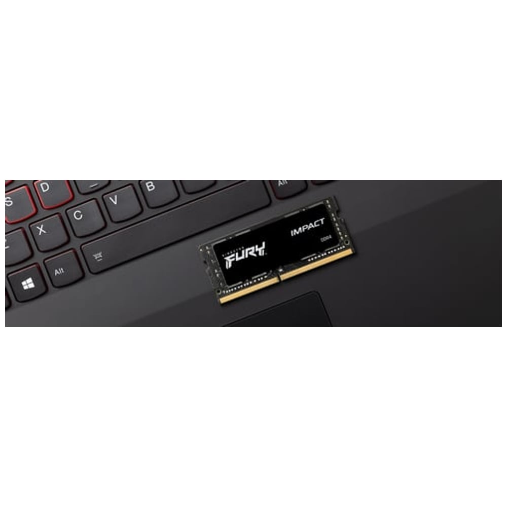 Memória RAM Kingston Technology FURY Impact 8 GB 1 x 8 GB DDR4 3200 MT/s 260-pin SO-DIMM