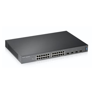 Switch Gerido Zyxel XGS2210-28 L2 Gigabit Ethernet 24 Portas 1U