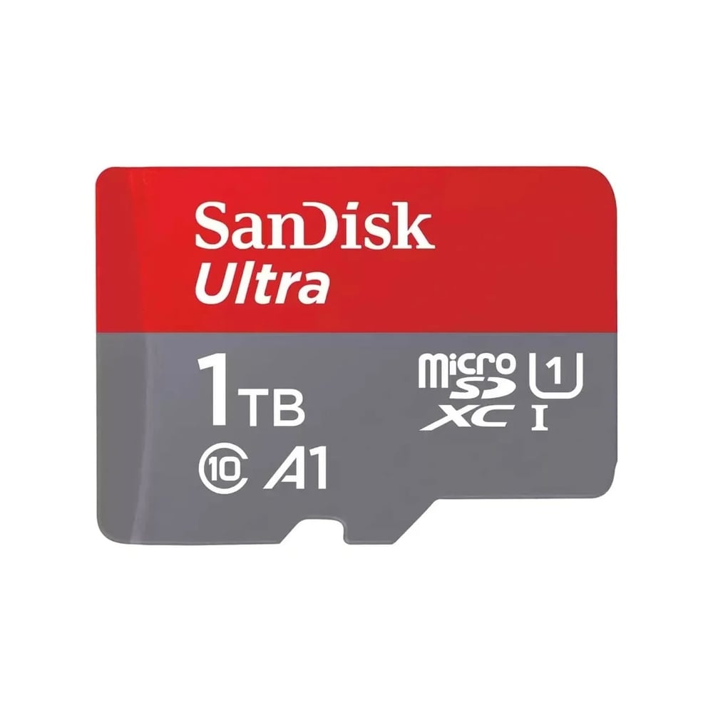 Cartão de memória microSDXC SanDisk Ultra 1TB com adaptador SD