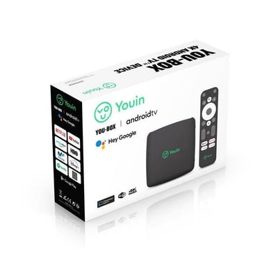 Box Android Youin TV You-Box 4K