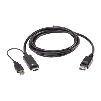 Cabo / Adaptador ATEN HDMI para DisplayPort + USB 1,8 m