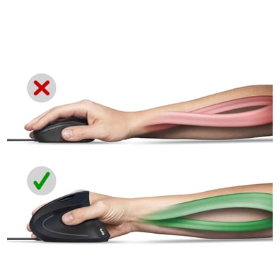 Rato Subblim Glide Vertical Ergo c/ fios