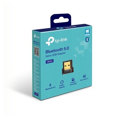 Adaptador Bluetooth USB TP-Link UB5A Nano — Bluetooth 5.0, USB 2.0, para PC