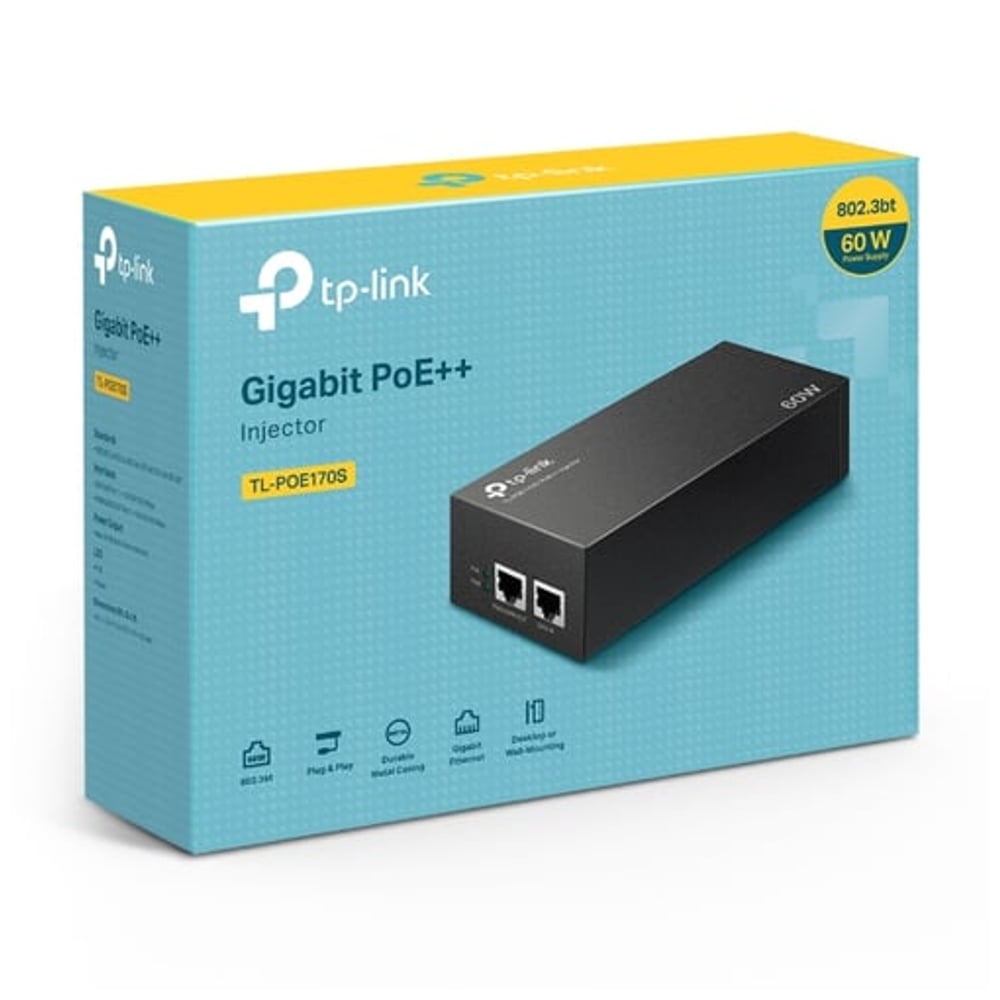 Adaptador PoE TP-LINK TL-POE170S Gigabit Ethernet